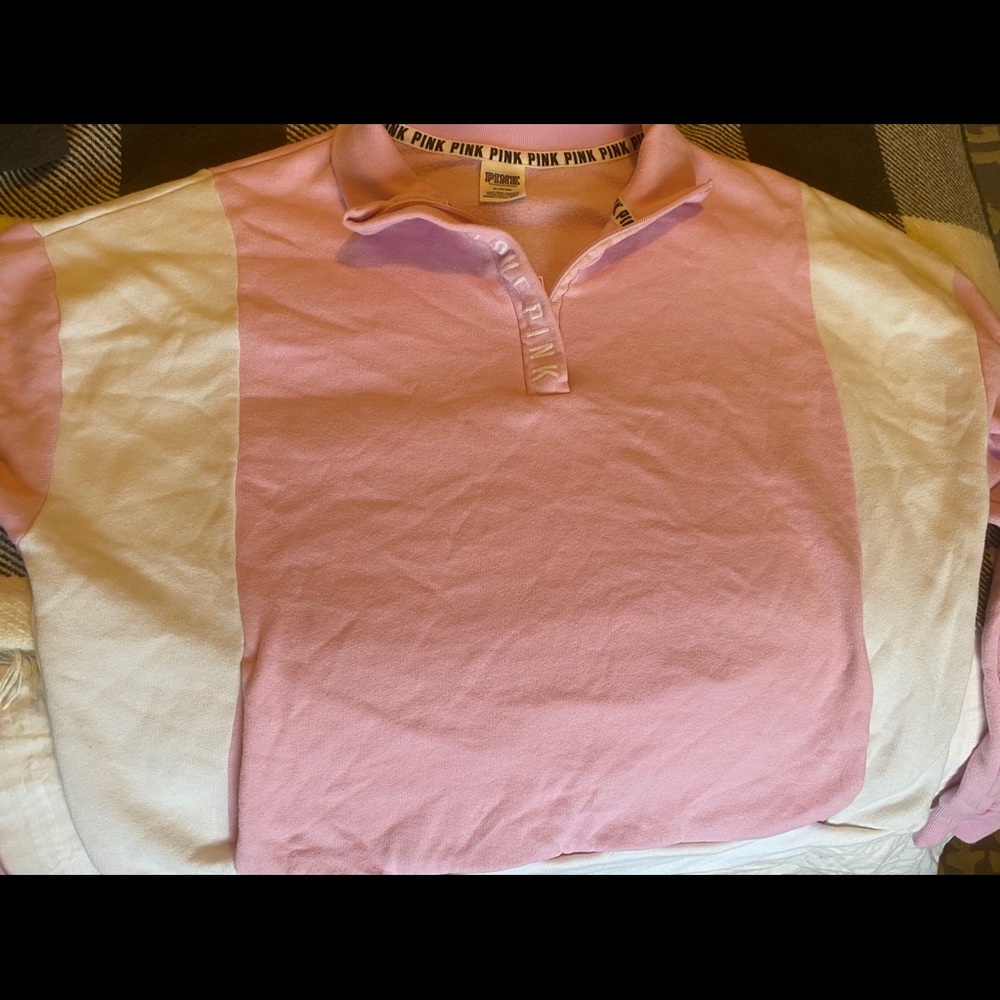 Pink pull over